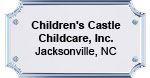 children's castle childcare plaque 3